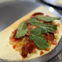 Rúcula com Tomate Seco